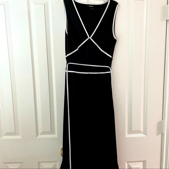 Express black wrap dress - Picture 1 of 8